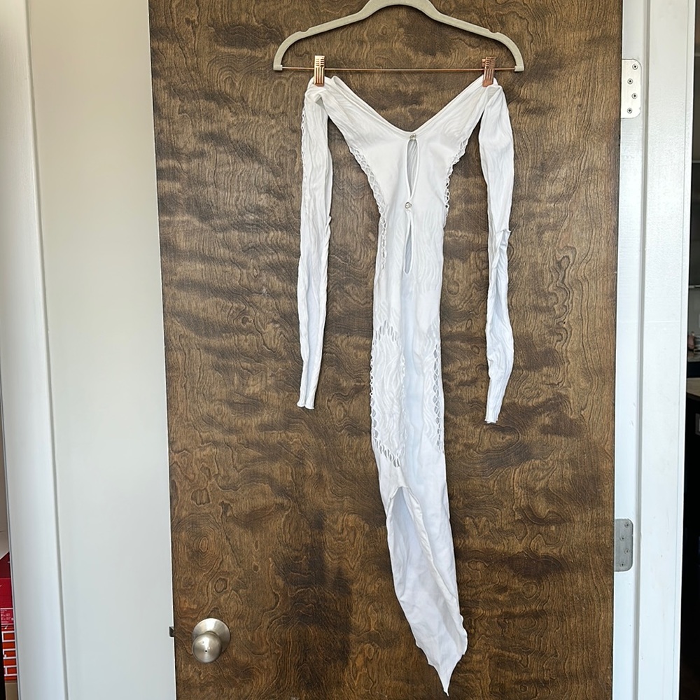 Poster Girl Charlotte Dress Optic White